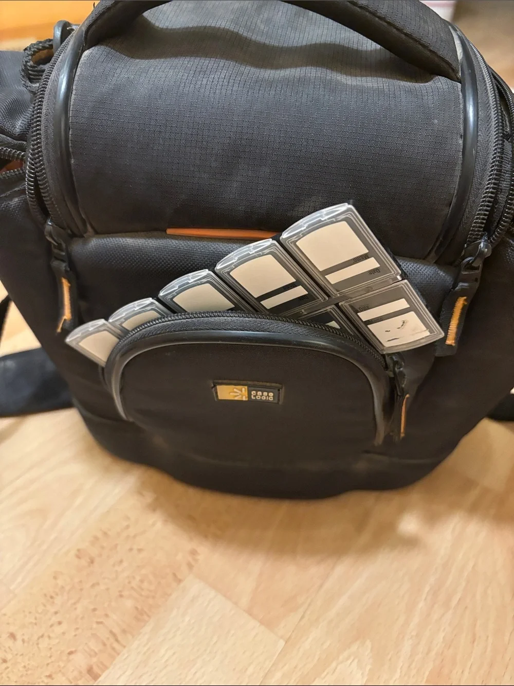 Nikon Black DSLR D3100 Camera with Black Camera Bag